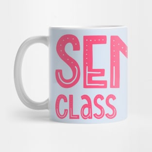 Senior Class of 2022 Graduation Bright Pink Mug